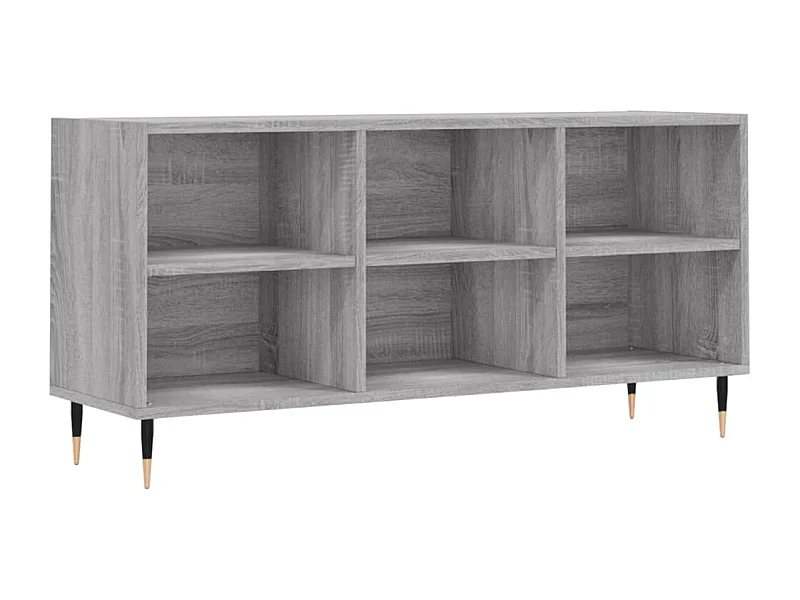 Farmington Hills  Mueble de TV madera de ingeniería gris Sonoma 103,5x30x50 cm