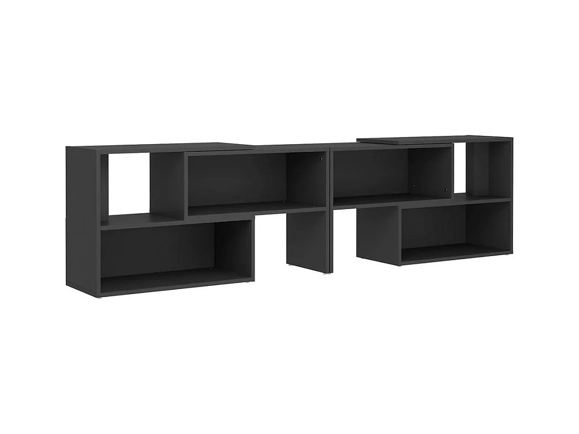 Dalia  Tv-meubel 149x30x52 cm bewerkt hout grijs