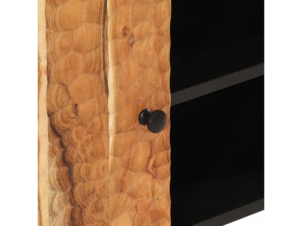 Mjolen  Tv-meubel 80x33x46 cm massief acaciahout