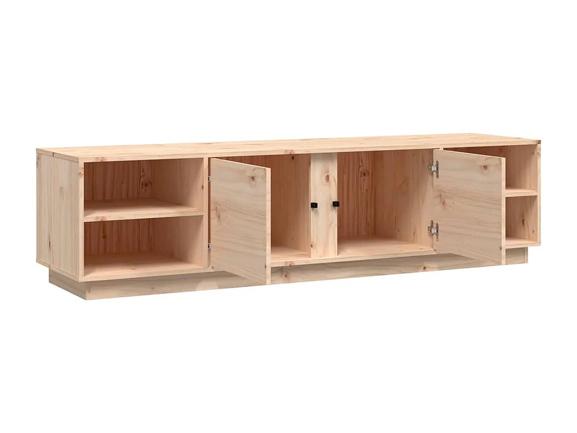 Renira  Mueble de TV de madera maciza de pino 156x40x40 cm