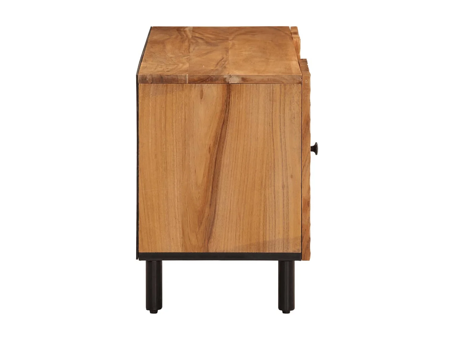 Chana  Meuble TV 105x33x46 cm Bois d'acacia massif
