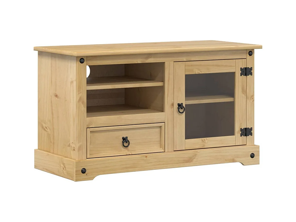 Garden Furniture -  Tv-meubel Corona 100x45x58 cm massief grenenhout