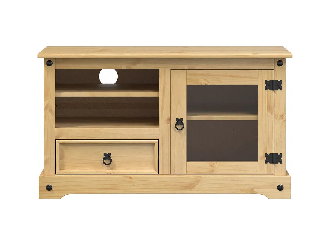 Garden Furniture -  Tv-meubel Corona 100x45x58 cm massief grenenhout