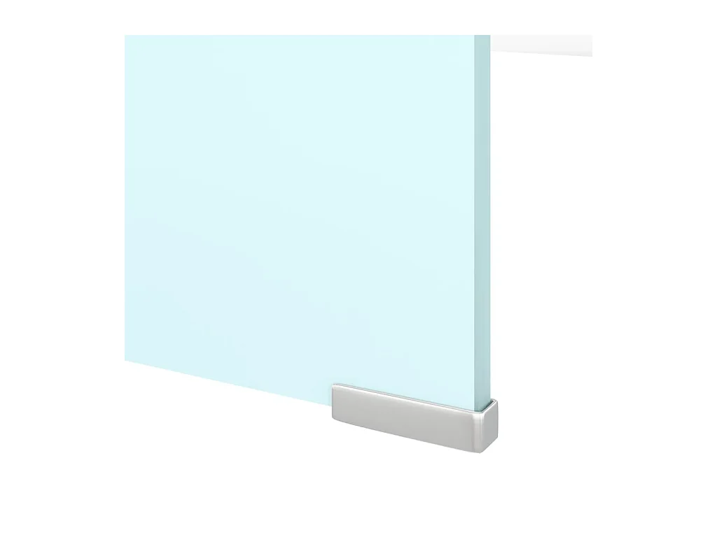 Fall River  Meuble TV/Support pour moniteur 120x30x13 cm verre vert