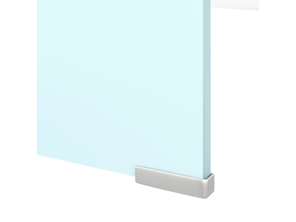 Fall River  Meuble TV/Support pour moniteur 120x30x13 cm verre vert