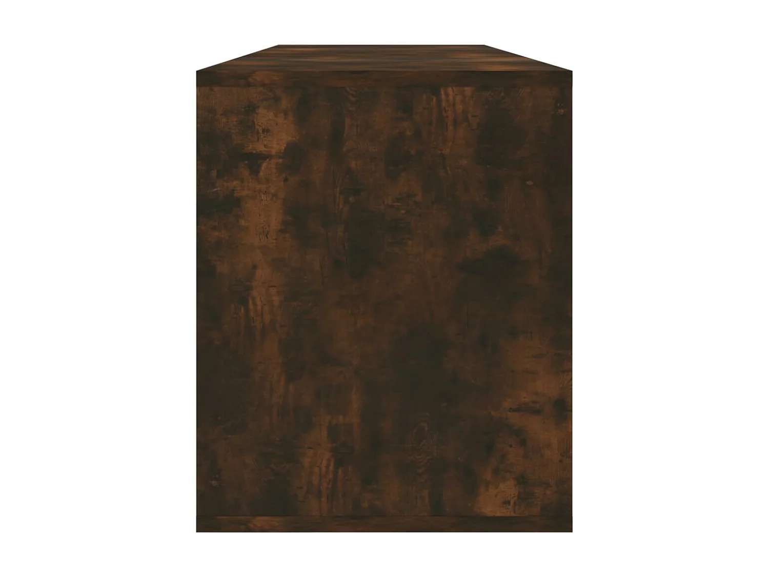 Isolde  Tv-meubel 130x35x50 cm bewerkt hout gerookt eikenkleurig