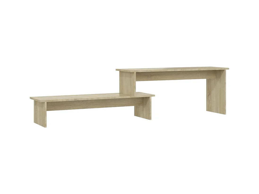 Gritnir  Tv-meubel 180x30x43 cm bewerkt hout sonoma eikenkleurig