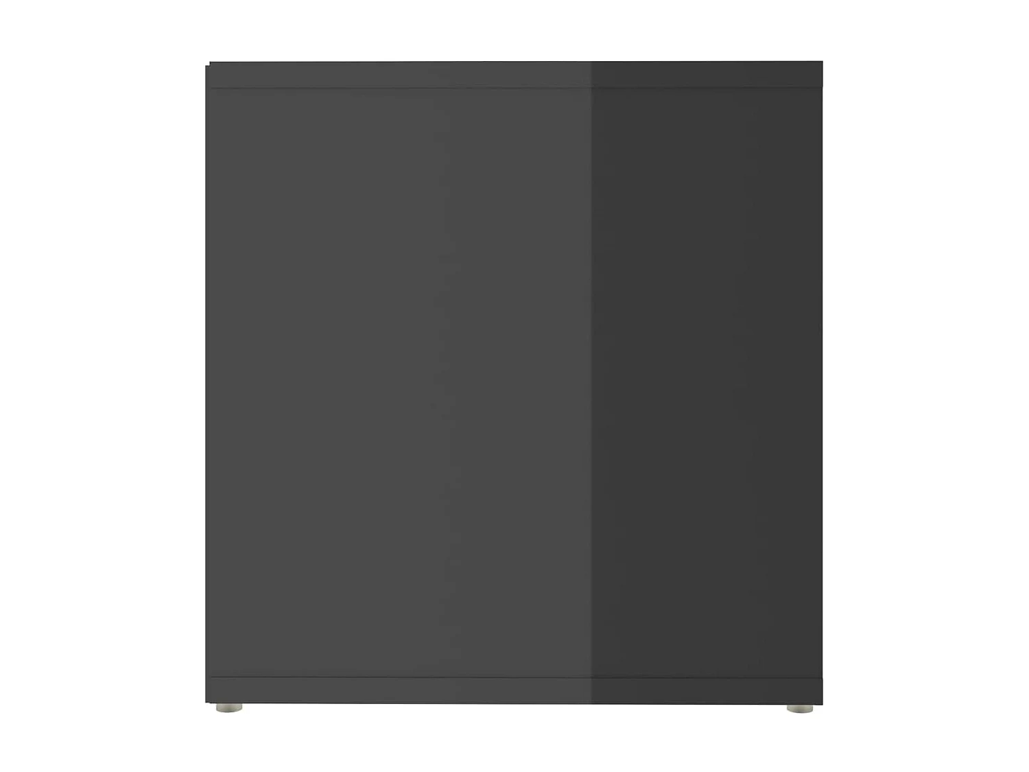 Helene  Meubles TV 2 pcs Gris brillant 72x35x36,5 cm Bois d'ingénierie