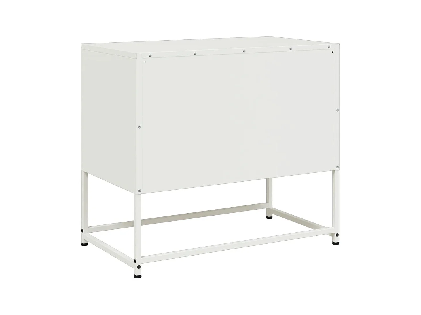 Lysri  Meuble TV vert olive 100,5x39x60,5 cm acier