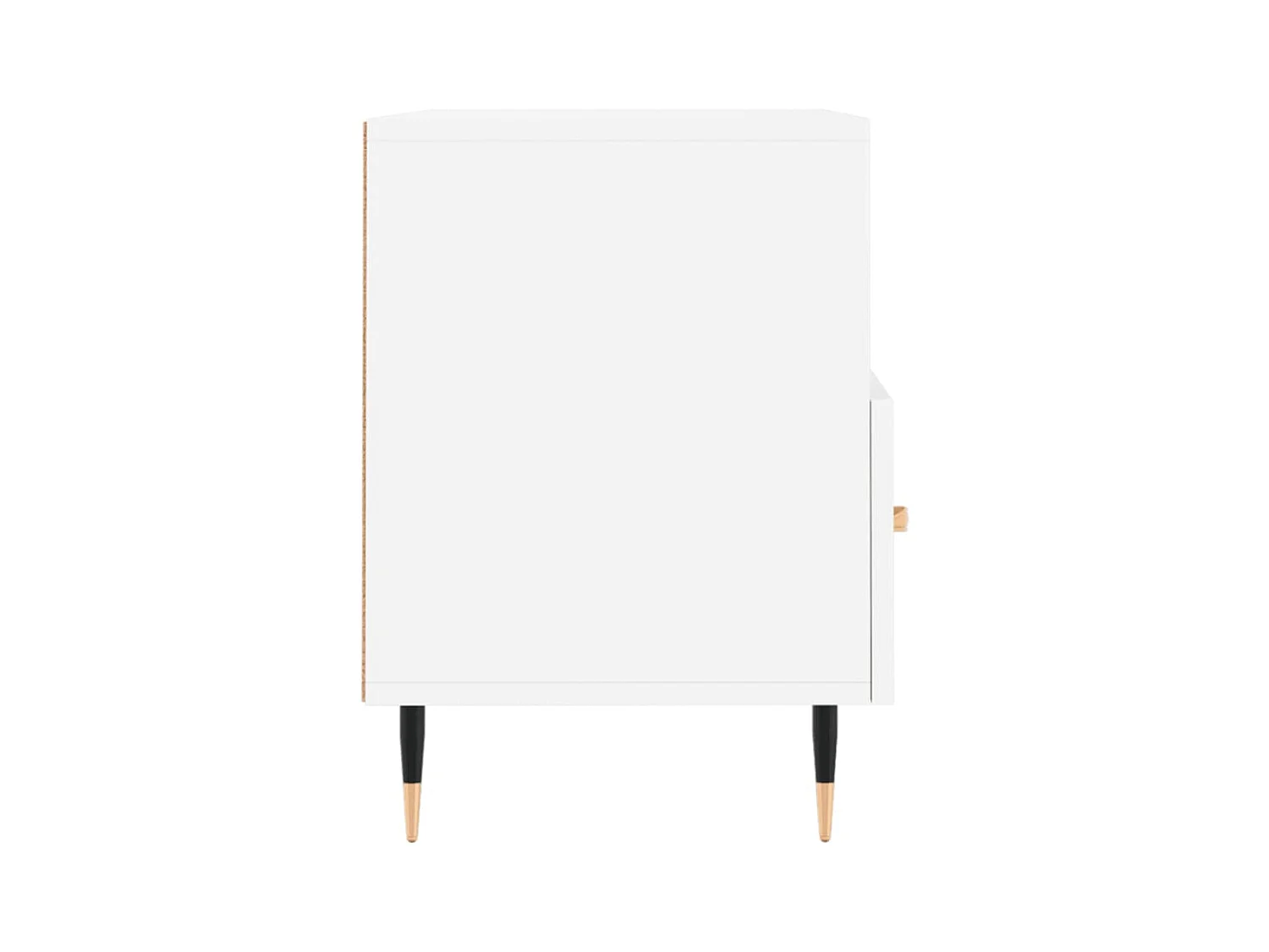 Arroyo Grande  Meuble TV Blanc 80x36x50 cm Bois d'ingénierie