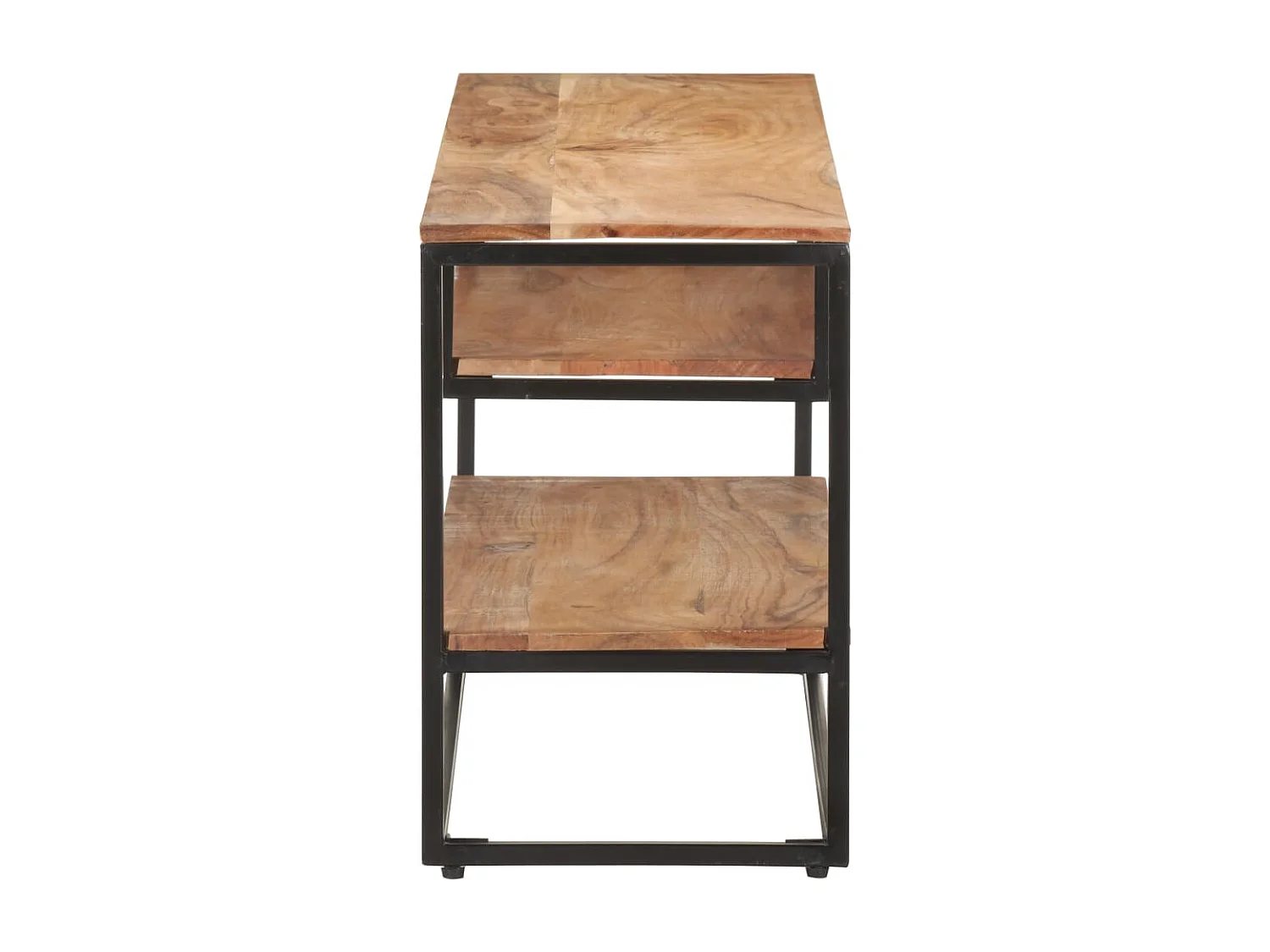 Tempe  Meuble TV 130x30x45 cm Bois d'acacia massif