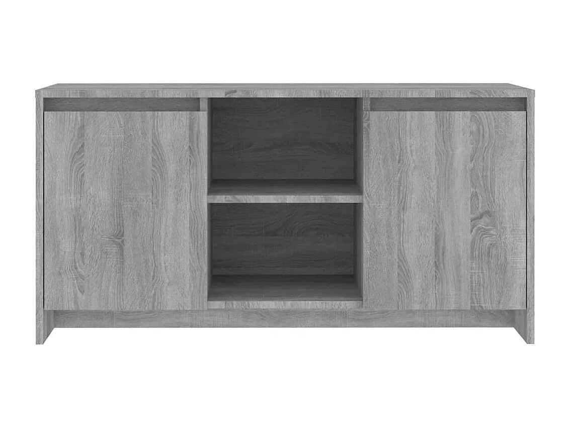 Atkinson  Tv-meubel 102x37,5x52,5 cm bewerkt hout grijs sonoma eikenkleur