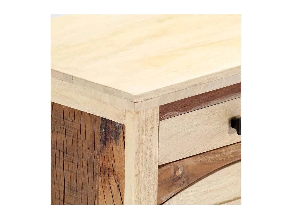 Garden Furniture -  Meuble TV 120 x 30 x 40 cm Bois de récupération massif