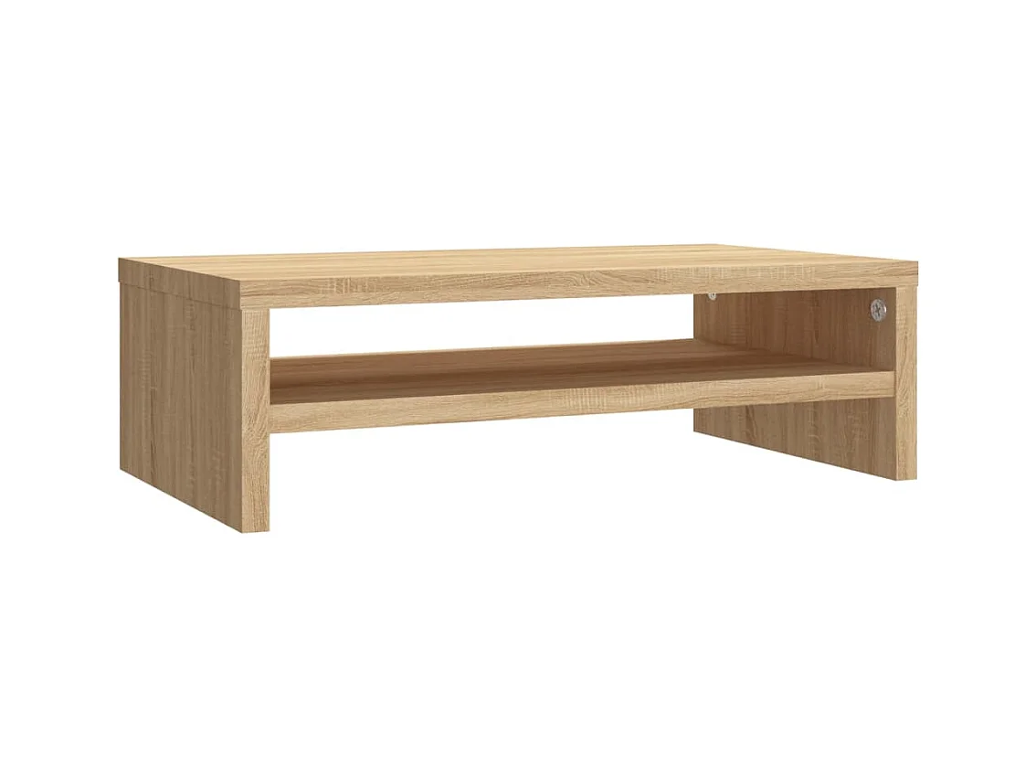 Prolenta Premium -  Support de moniteur Chêne sonoma 42x24x13 cm Bois d’ingénierie