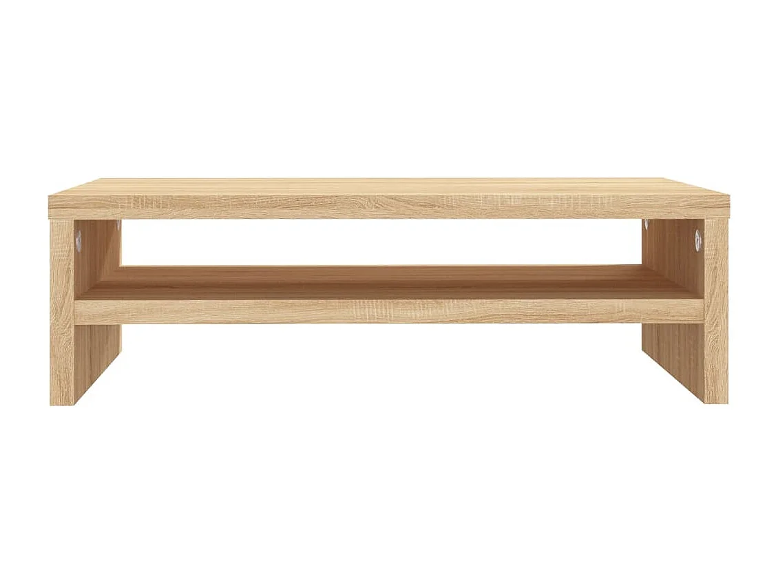 Prolenta Premium -  Monitorstandaard 42x24x13 cm bewerkt hout sonoma eikenkleurig
