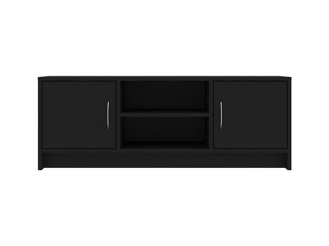 Jonah  Meuble TV noir 102x30x37,5 cm bois d'ingénierie