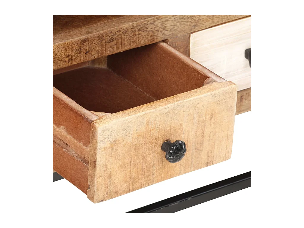 Garden Furniture -  Meuble TV 120 x 30 x 40 cm Bois de récupération massif