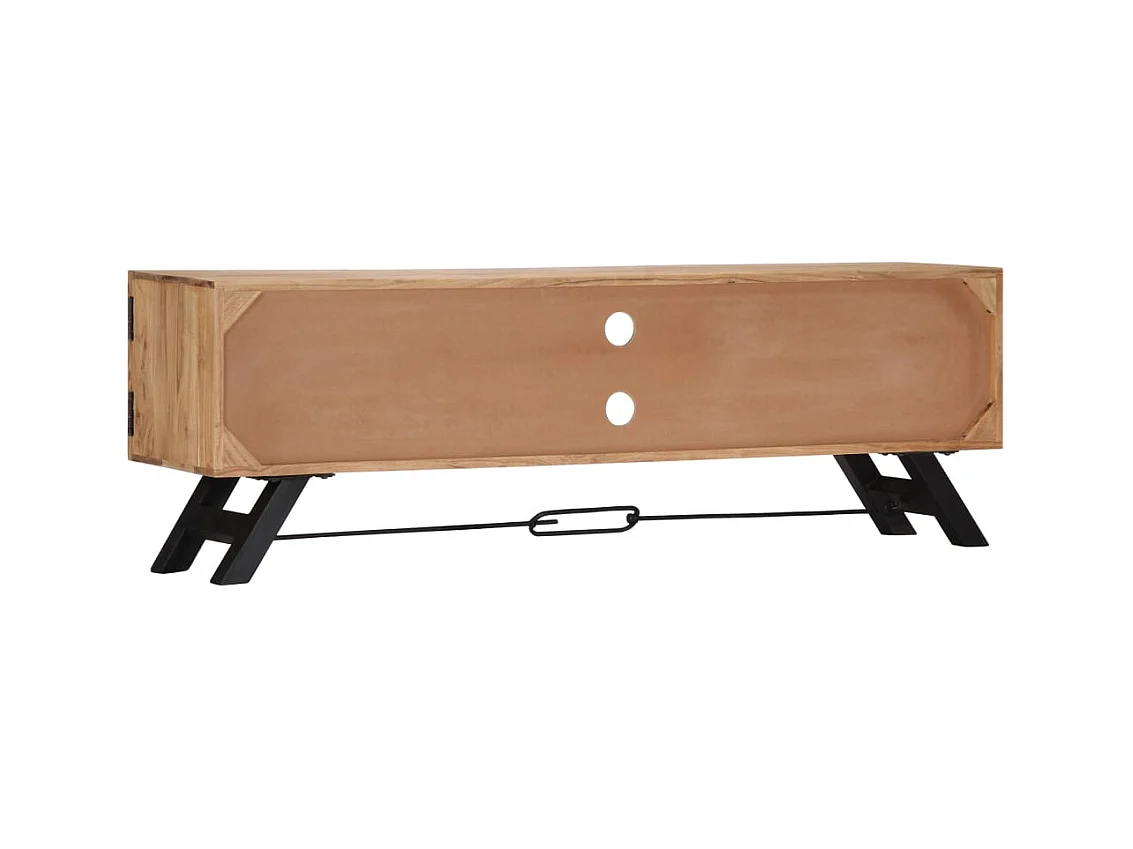 Garden Furniture -  Tv-meubel 140x30x45 cm massief acaciahout