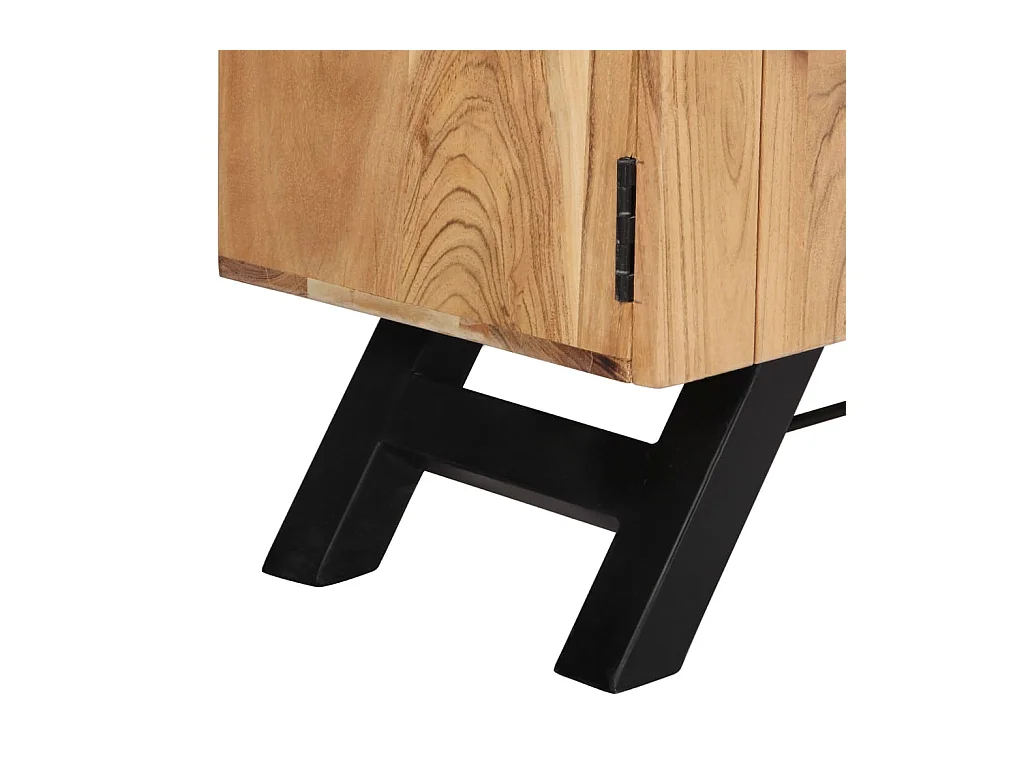 Garden Furniture -  Tv-meubel 140x30x45 cm massief acaciahout