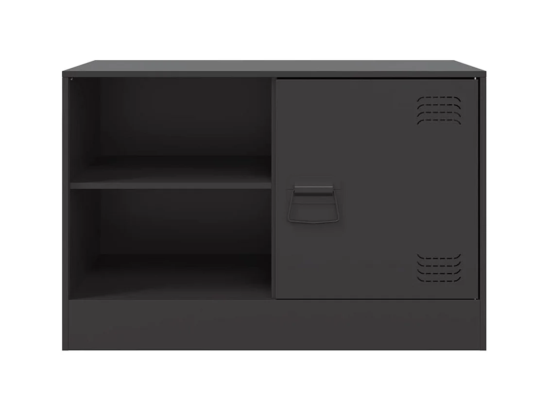 Borrego Springs  Meubles TV 2 pcs noir 67x39x44 cm acier