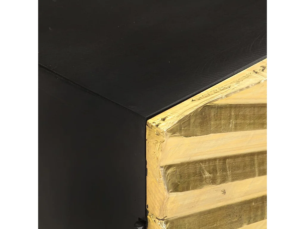 Garden Furniture -  Tv-meubel 90x30x45 cm massief mangohout