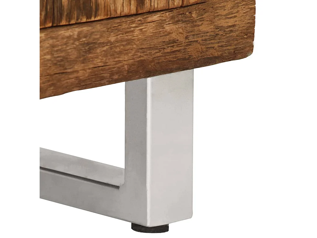 Garden Furniture -  Meuble TV Bois de récupération massif 140x30x40 cm