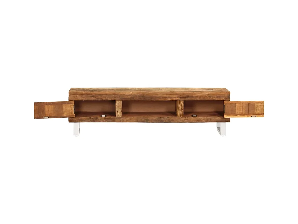 Garden Furniture -  Meuble TV Bois de récupération massif 140x30x40 cm