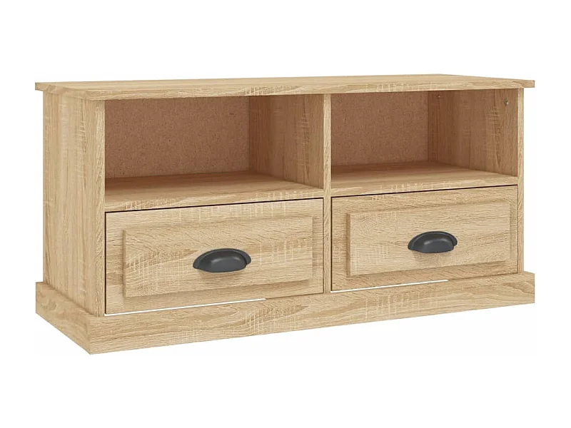 Vrelmi  Mueble para TV madera contrachapada roble Sonoma 93x35,5x45 cm