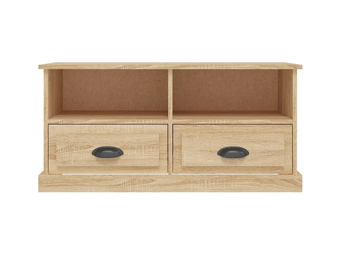 Vrelmi  Mueble para TV madera contrachapada roble Sonoma 93x35,5x45 cm