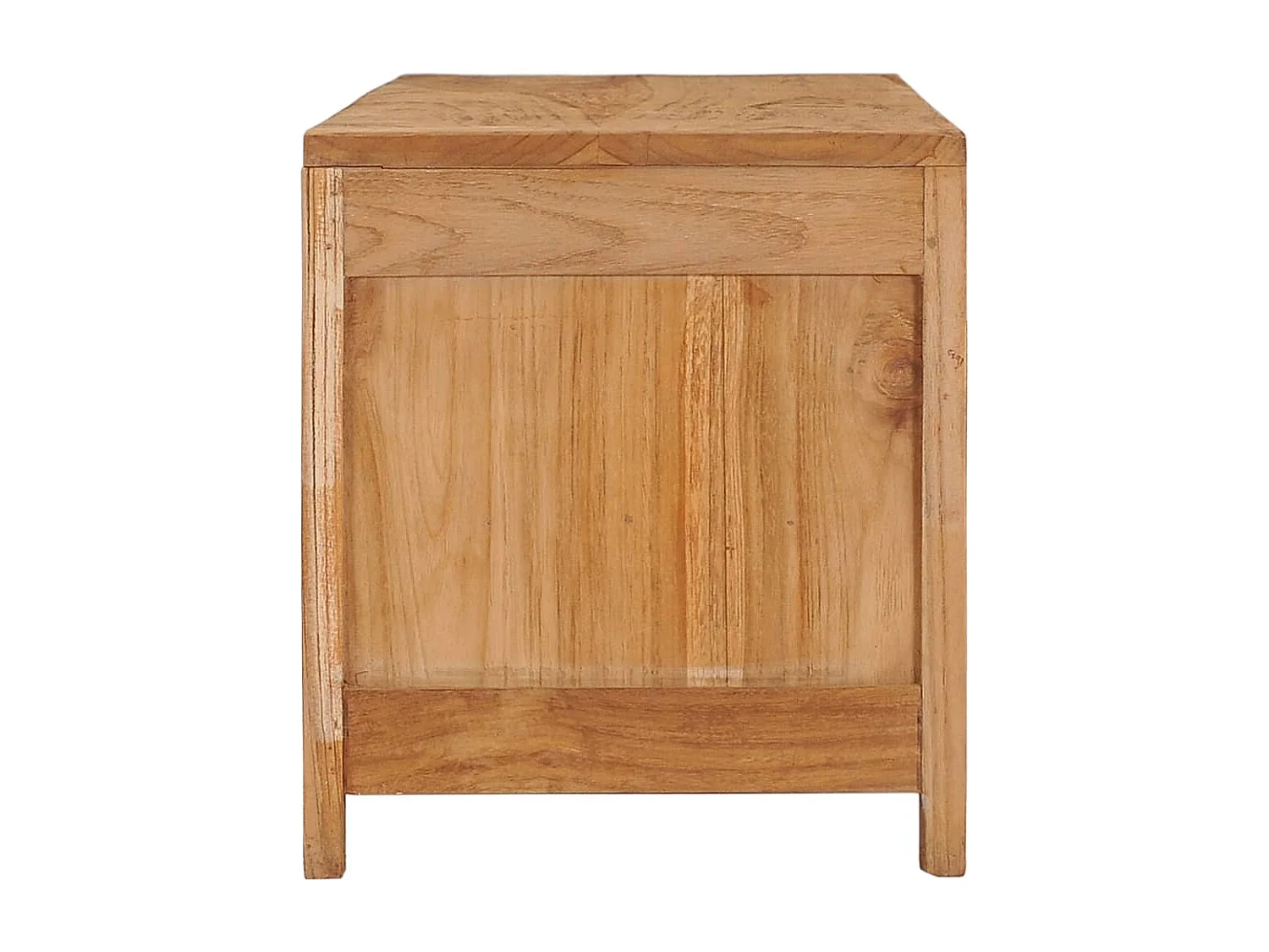 Garden Furniture -  Meuble TV 100x30x35 cm bois de teck massif