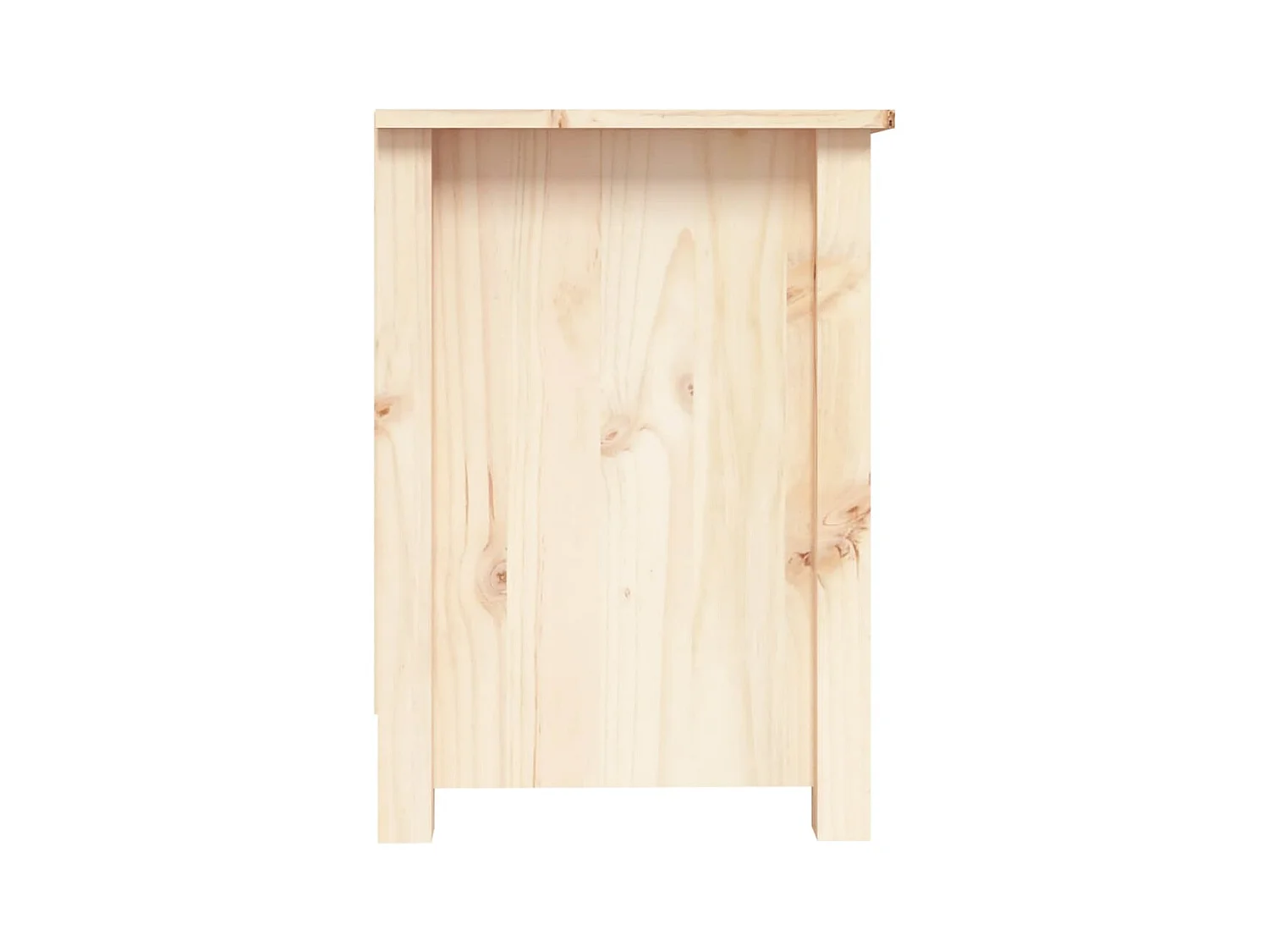 Cordele  Meuble TV 103x36,5x52 cm Bois de pin massif