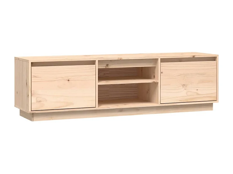 Njorir  Tv-meubel 140x35x40 cm massief grenenhout