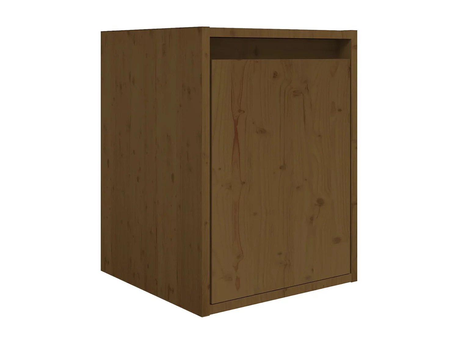 Arina  Meubles TV 5 pcs Marron miel Bois massif de pin