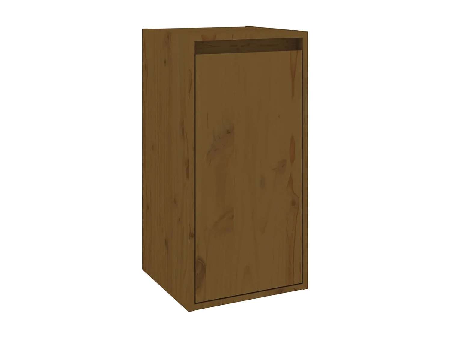 Arina  Meubles TV 5 pcs Marron miel Bois massif de pin