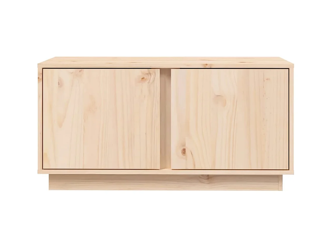 Seliron  Tv-meubel 80x35x40,5 cm massief grenenhout