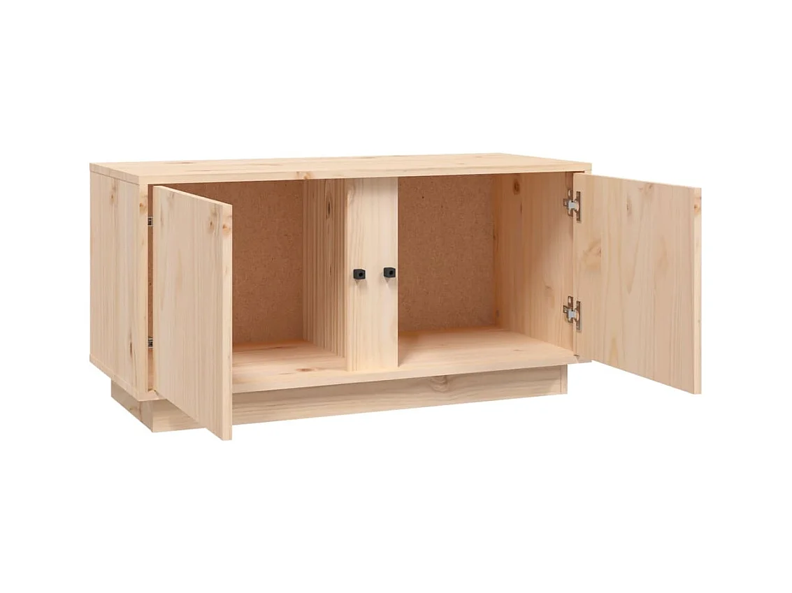 Seliron  Tv-meubel 80x35x40,5 cm massief grenenhout