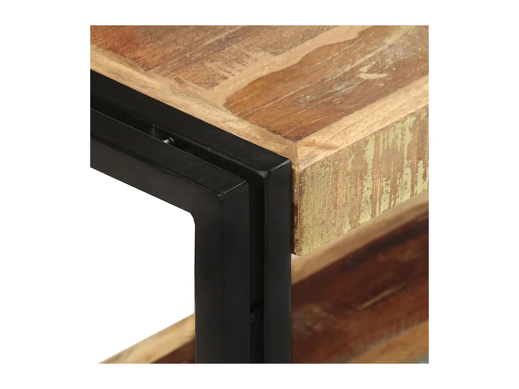 Clearfield  Meuble TV 90x30x40 cm Bois de récupération massif