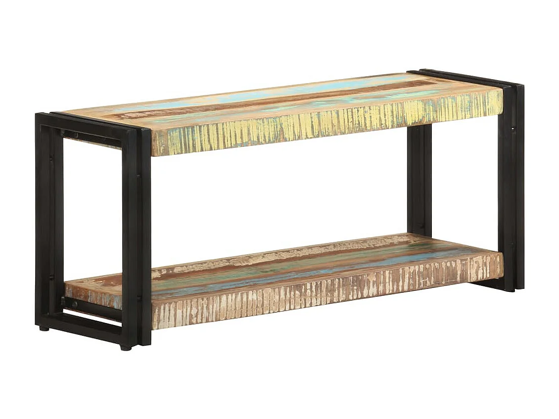 Clearfield  Meuble TV 90x30x40 cm Bois de récupération massif