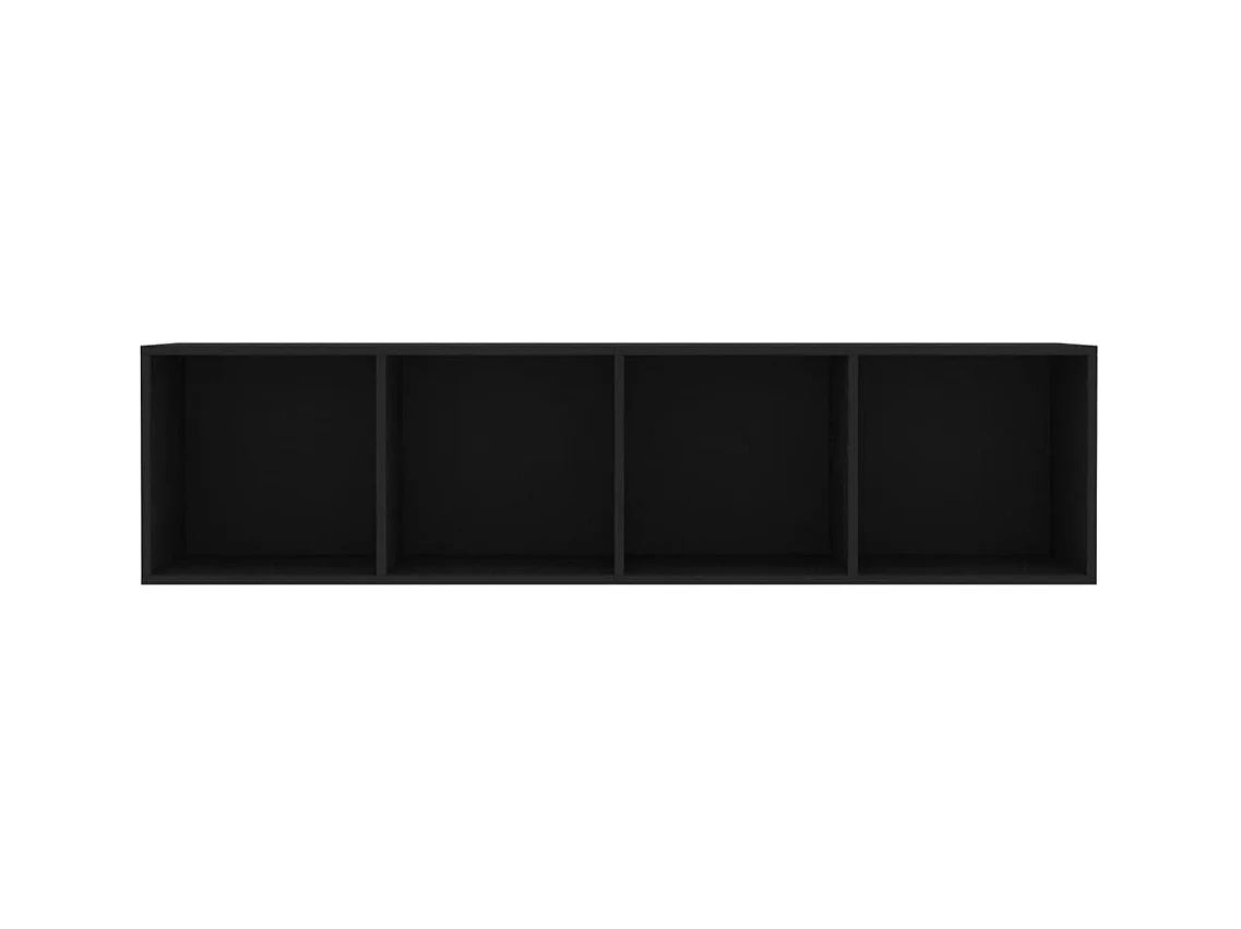 Thorben  Boekenkast/tv-meubel 143x30x36 cm zwart