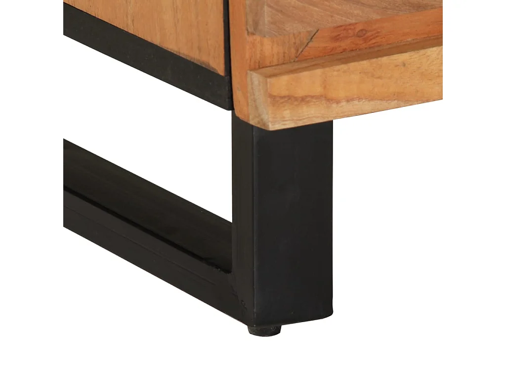 Jean-Paul-Marc  Meuble TV 70x34x46 cm bois d'acacia massif