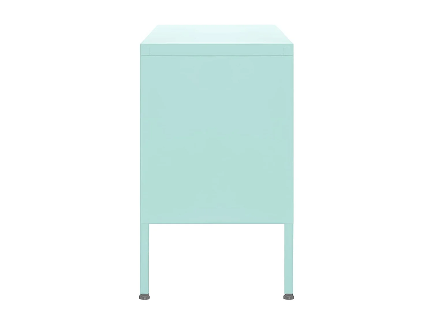 Drøbak  Tv-meubel 105x35x50 cm staal mintkleurig