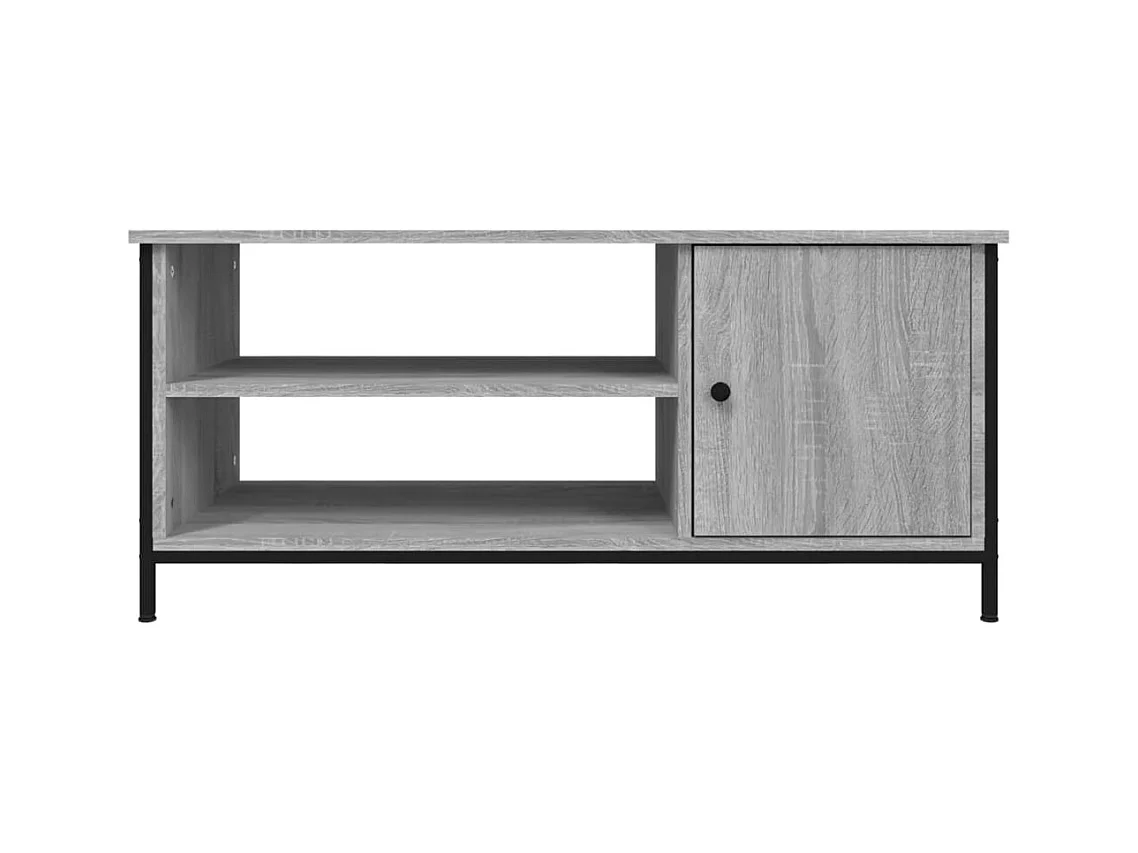 Einar  Mueble de TV madera contrachapada gris Sonoma 100x40x45 cm
