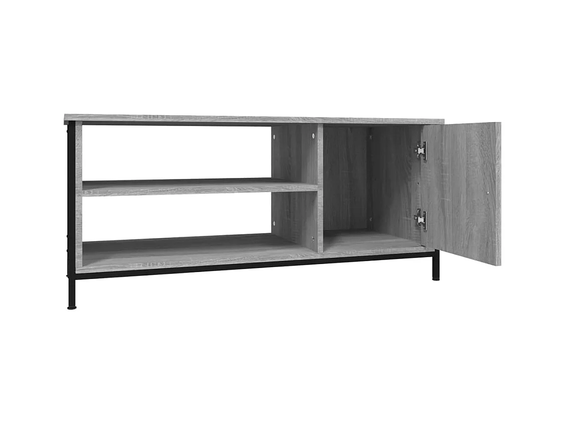 Einar  Mueble de TV madera contrachapada gris Sonoma 100x40x45 cm