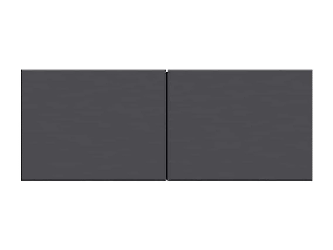 Mitchel  Meuble TV Gris 80 x 30 x 30 cm Bois d'ingénierie