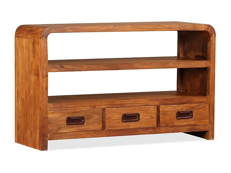 Garden Furniture -  Tv-meubel 90x30x55 cm massief acaciahout