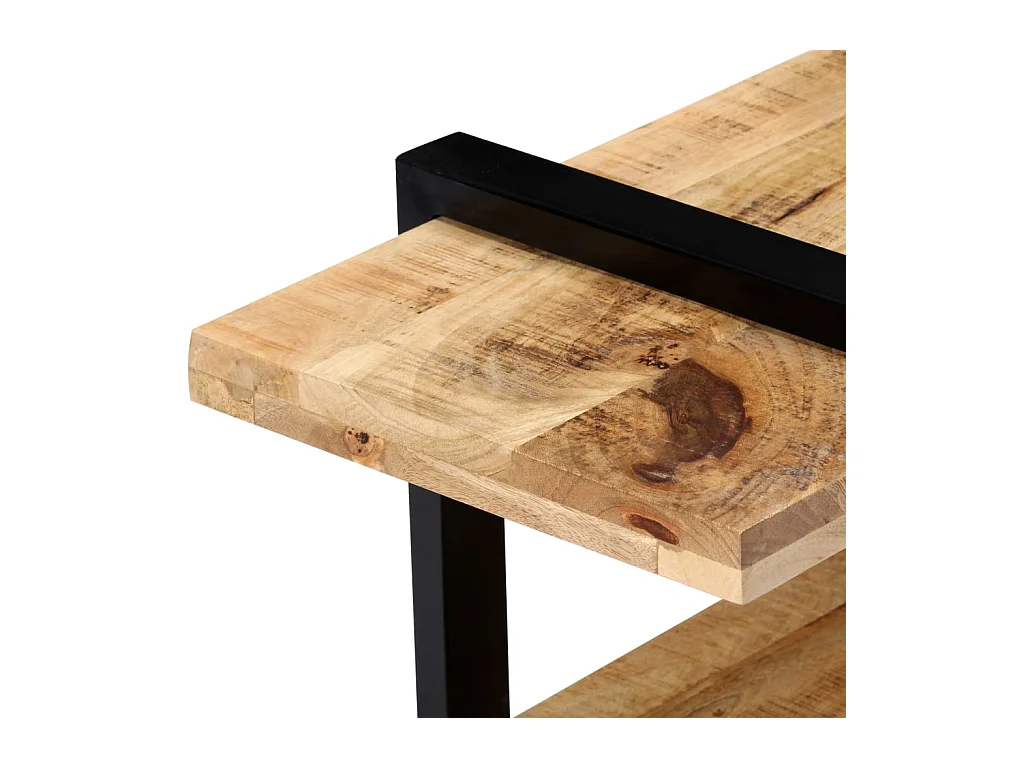 Gokce  Tv-meubel 130x40x40 cm massief mangohout