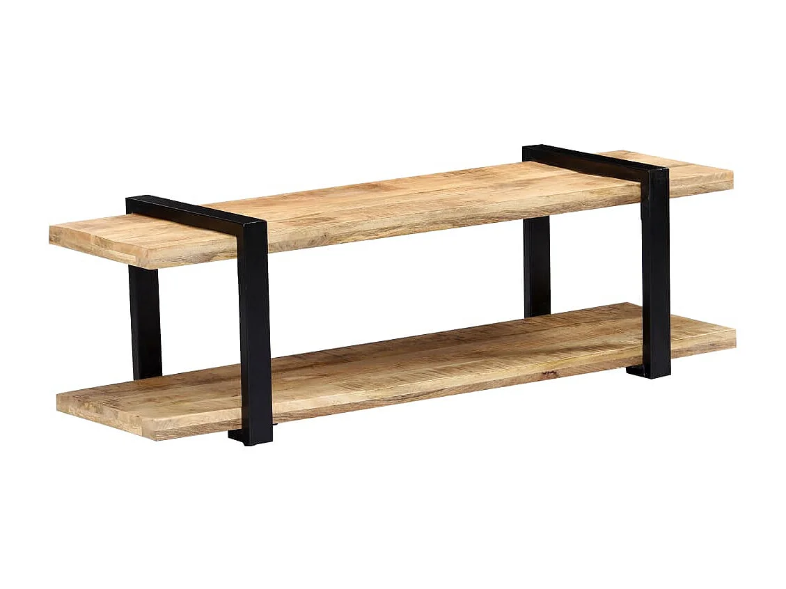 Gokce  Tv-meubel 130x40x40 cm massief mangohout