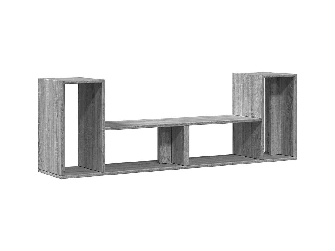 Dunmore  Meubles TV 2 pcs sonoma gris 75x30x50 cm bois d'ingénierie