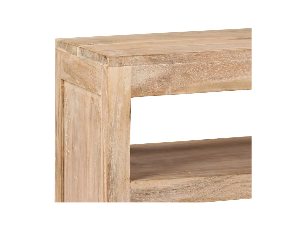 Poul-Erik  Meuble TV Bois d'acacia massif 90 x 30 x 55 cm Marron clair