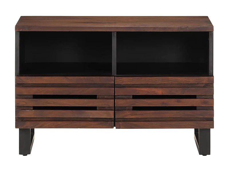 Jean-Paul-Marc  Tv-meubel 70x34x46 cm massief mangohout bruin